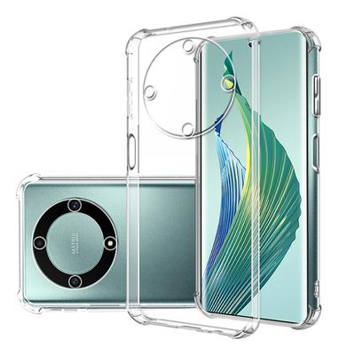 Shockproof Clear Case for Honor Magic5 Lite 6.67" Soft Silicone Transparent Back Cover for Honor Magic 5 Phone Protective Camera