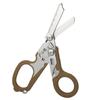 Foldable Shear Stainless Steel Brown Color Non Slip Handle Folding Retractable Emergency Shear for Travel