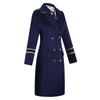 Women's Professional Double-Breasted Wool Coat