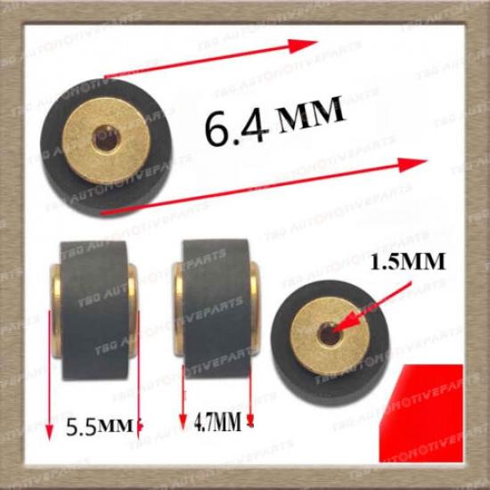 4pcs/set Copper Deck Pinch Roller Tape Recorder Cassette for Sharp SONY Technics