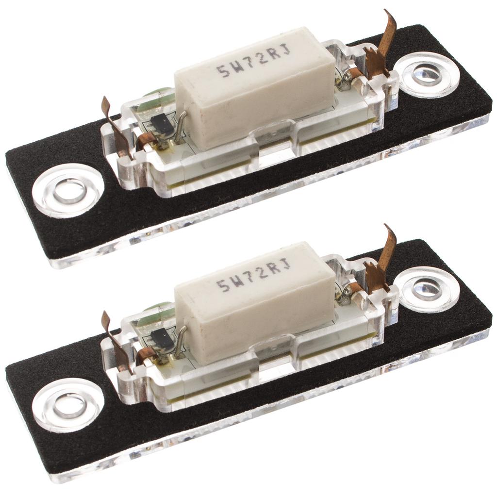 VW Caddy Golf V Plus Jetta Passat B5 T5 Touran Superb LED License Plate Lights 2 Pcs Set