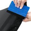50cm Car Vinyl Wrap Decal 4D Carbon Fiber Black Car Vehicle Modify Film Motorcycle Body Exterior Sticker Waterproof Decor Parts