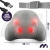 Maltec max-comfy 1800 wireless wireless massager pillow for back, neck, legs, and body