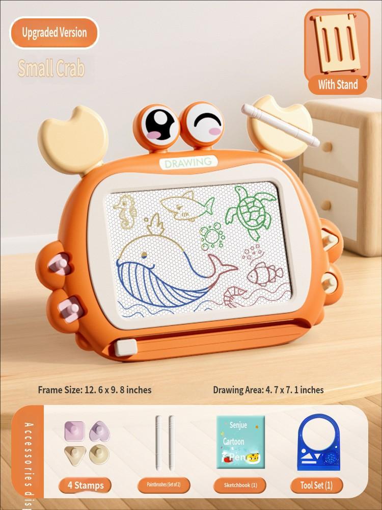 Children Drawing Board Magnetic Drawing Board Kids Toy Graffiti Board Toddler Writing Table Magnet Pen Color Painting Pad