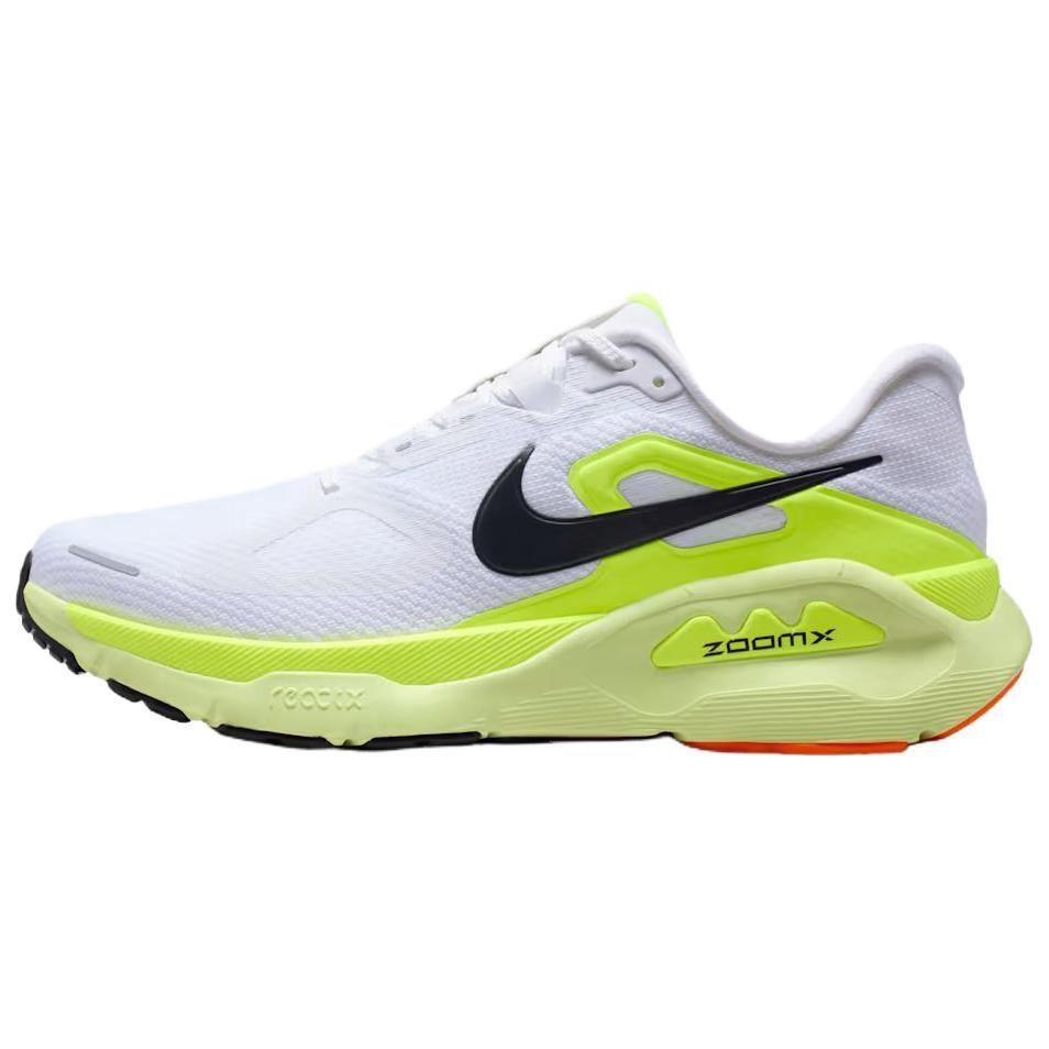 Nike Struktura Oddychające Wsparcie Amortyzacja Buty do Biegania Męskie Białe Czarne HQ3048-101