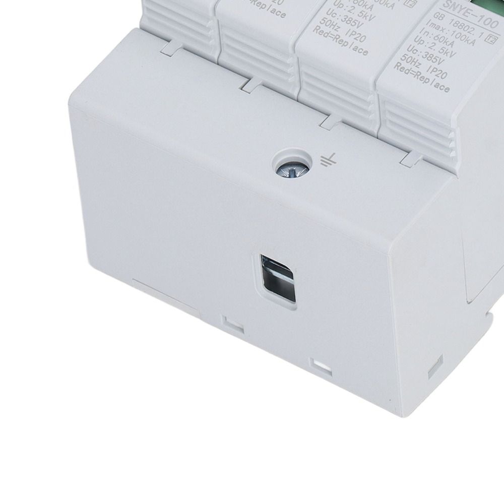 4P Surge Protective Device 385V Lightning Arrester Device  Low Voltage Monitoring