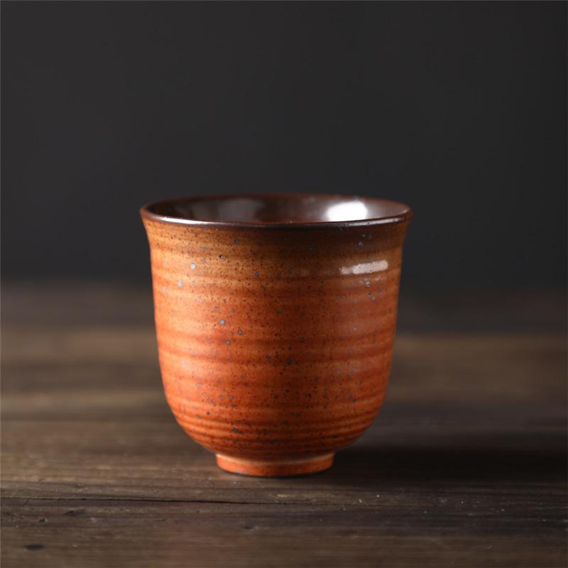 Ceramic Master Cup Creative Teacup Cup Single Cup Tea Bowl Retro Kiln Change Teacup Coarse Pottery Tea Cup