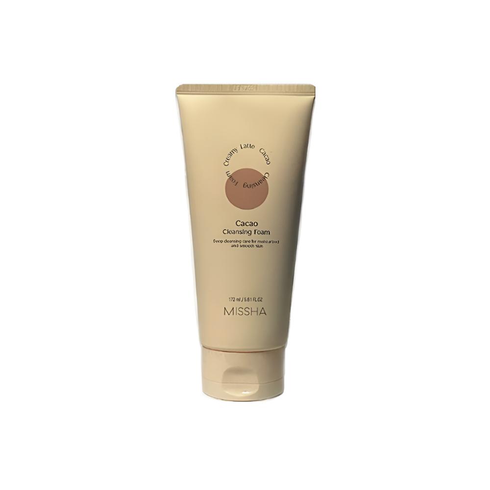 MISSHA Creamy Latte Cleansing Foam Cacao Deep Cleansing & Nourishing Face Wash 172ml