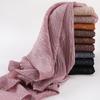 New women's bag head rose pattern scarf, Malaysian crumpled fashion wrap headscarf