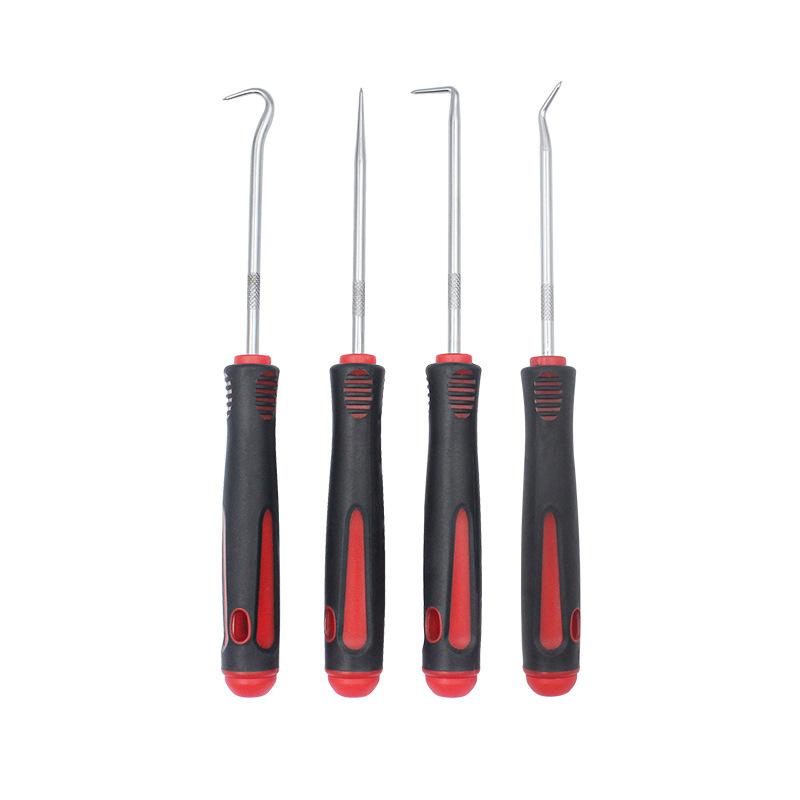 4Pcs Car Vehicle Oil Seal Screwdrivers Pick Hook Set Car Auto Oil Seal O-Ring Seal Gasket Pick Puller Remover Auto Repair Tools
