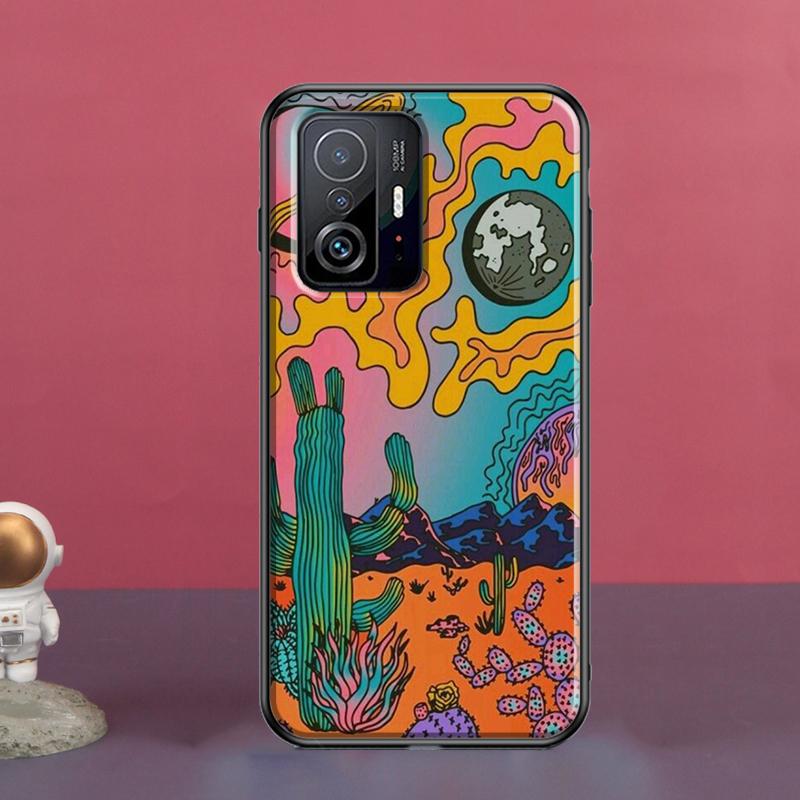 Indie Hippie Kunst Für POCO X5 X3 F5 Pro X4 F4 GT M5s C40 F3 Hülle Für Xiaomi 13 Lite 12 11T 12T Pro 12X Hülle