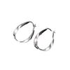 2023 New High-End Mobius 925 Silver Needle Stud Earrings for Women