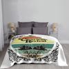 Creedence Clearwater Revival Riverboats Blanket Soft Warm Flannel Throw Blanket Bedspread for Bed Living room Picnic Travel