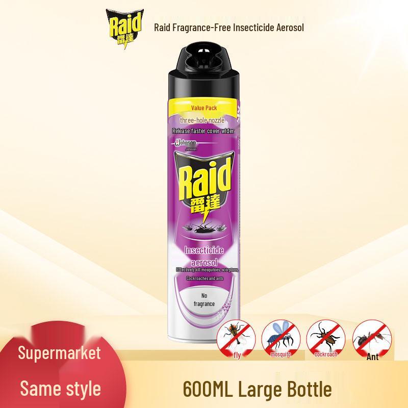 Radar Unscented Insecticide Aerosol - 600ml: Mosquito & Cockroach Killer, Insect Repellent.