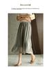 New Women's Iridescent Double Layer Pleated Puff Skirt - Korean Style Fairy Mesh Skirt