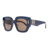 Original Design Irregular Shape Sunglasses Women Sunglasses Blue G736SUNX03-9602