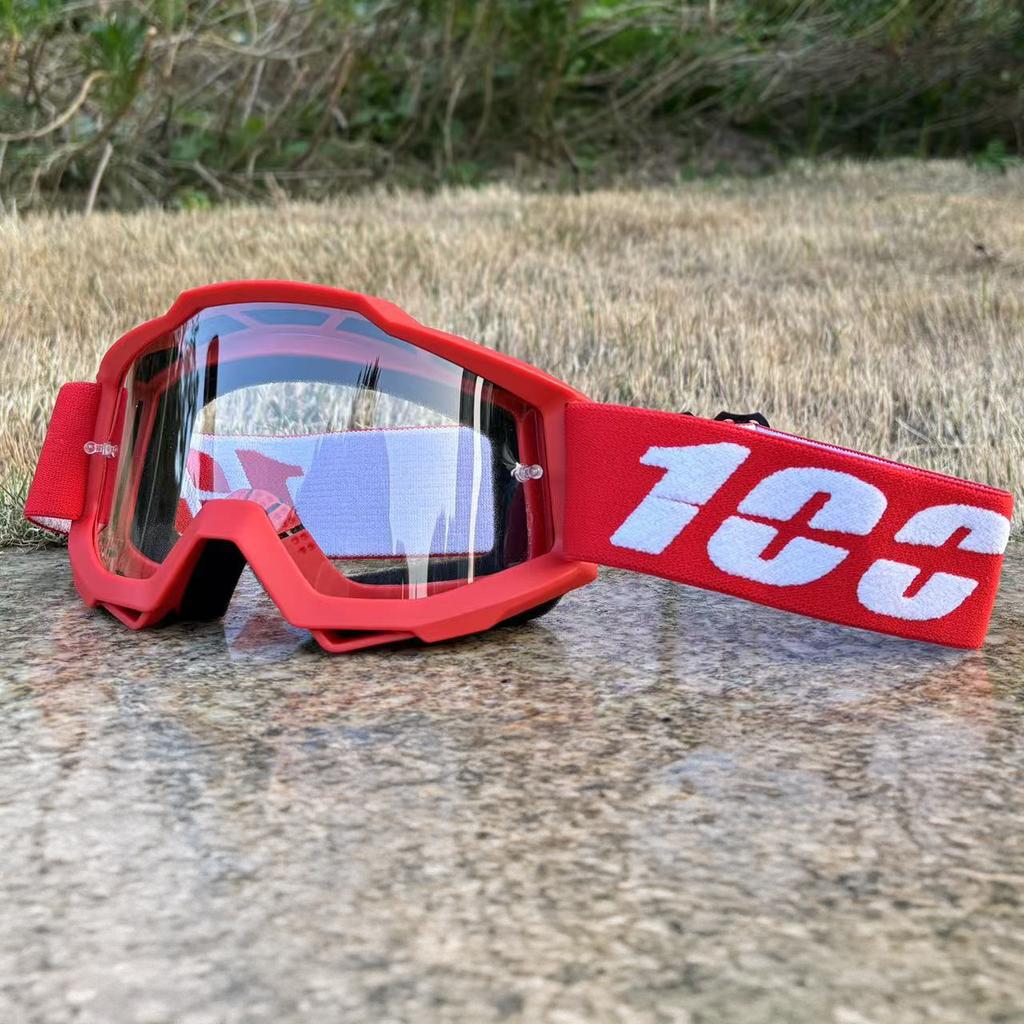 Lunettes de moto Équipement de cyclisme Lunettes Extérieur Hors route Ski Sport MX ATV Moto tout-terrain Lunettes de course Lunettes de motocross Vélo