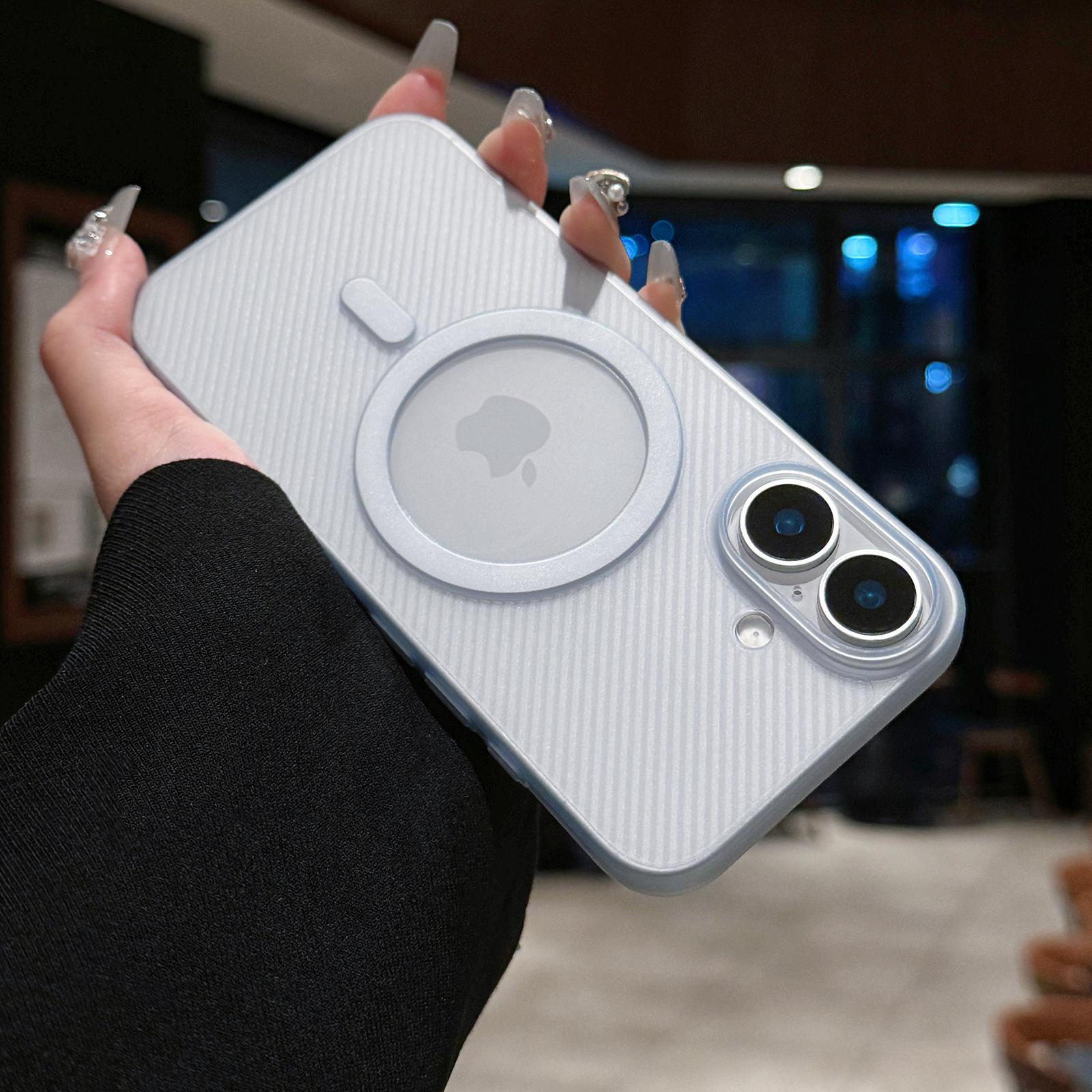 For iPhone 16 Plus Case Compatible with MagSafe Matte PP Ultra-Thin Phone Cover A