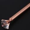 Metal Ballpoint Pen with Rhinestone Decoration Gift Stationery Office Supplies Rose Gold