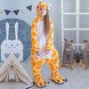 Pyjama d'hiver en flanelle doux et chaud, licorne Kigurumi, à capuche, Animal de dessin animé, pour garçons, combinaison à manches longues pour filles, vêtements de nuit pour enfants