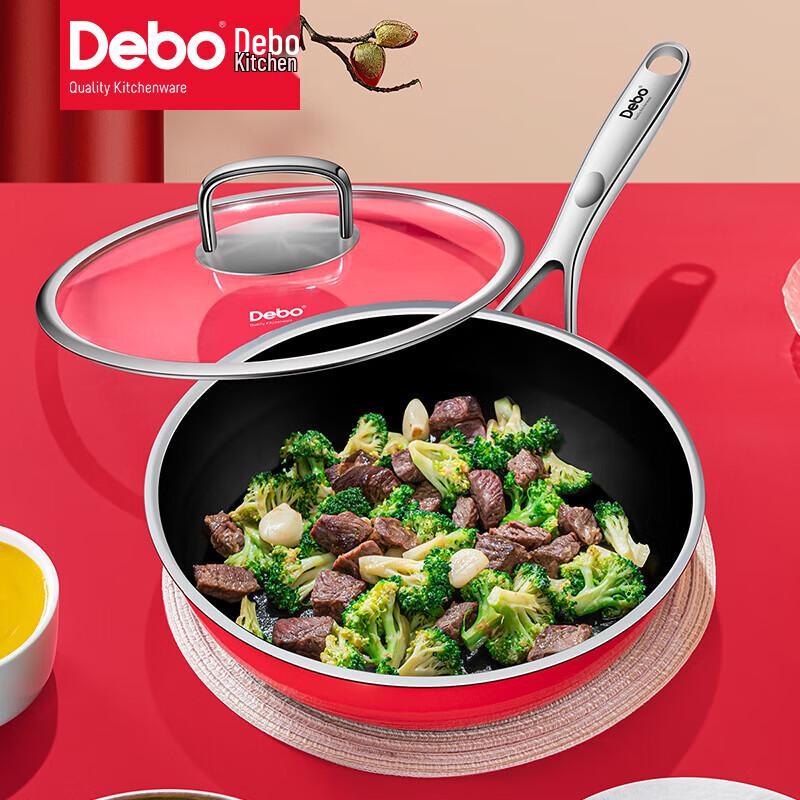 

Debo Himalayan Ceramic Steel Non-Stick Frying Pan