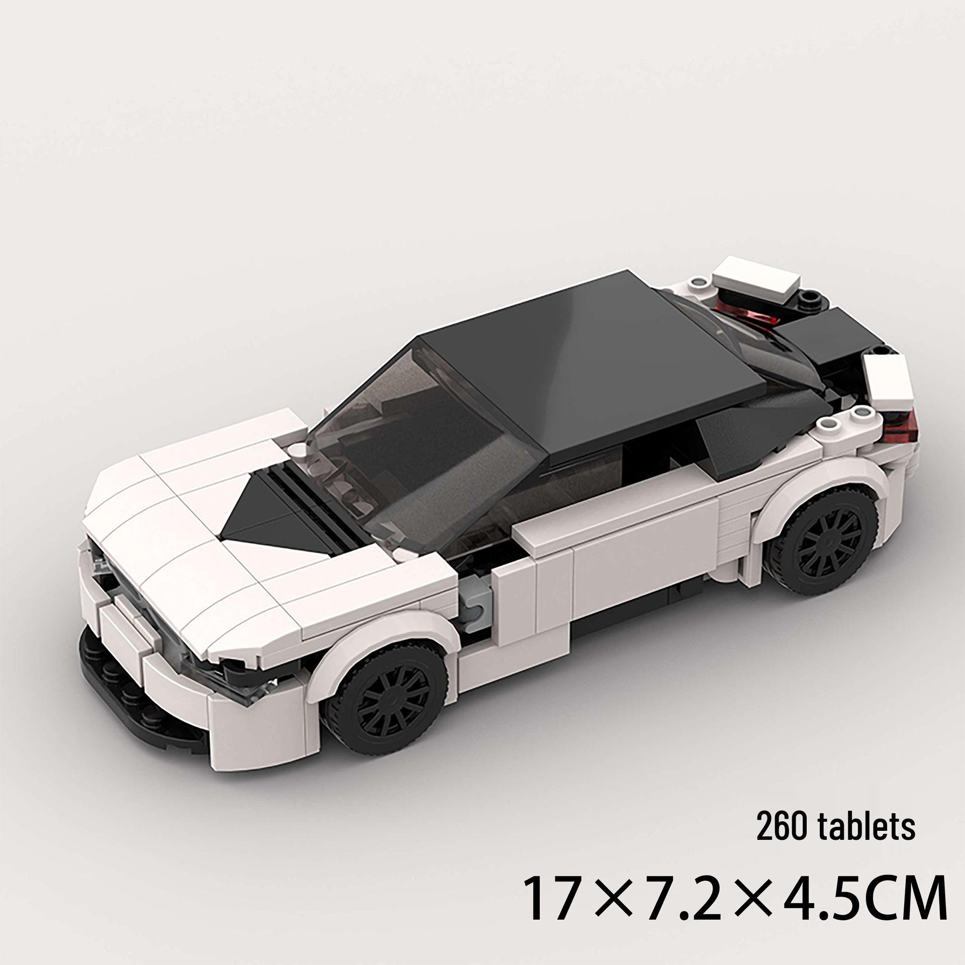 

Гоночный автомобиль Спортивная модель Строительные блоки: Baoma i8 Развивающая игрушка-конструктор для детей