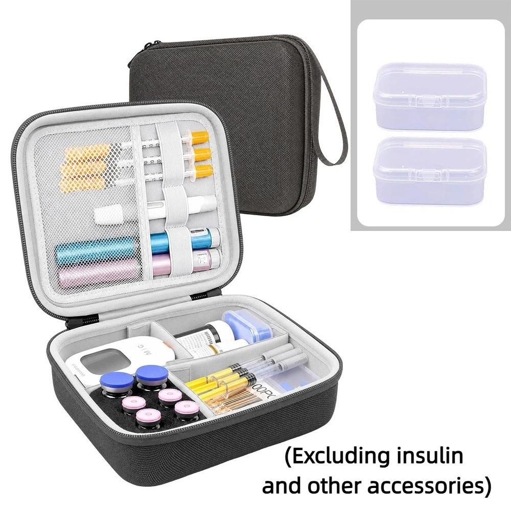 Wear-resistant Insulin Tools Storage Case Waterproof Insulin Pen Protective Box for Home