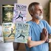Codzienny Planer Praktyki Tai Chi Seniorzy Początkujący 28-dniowy Dziennik Fitness Tai Chi Poprawa Równowagi Wellness Siła Tai Chi Przewodnik po Odchudzaniu