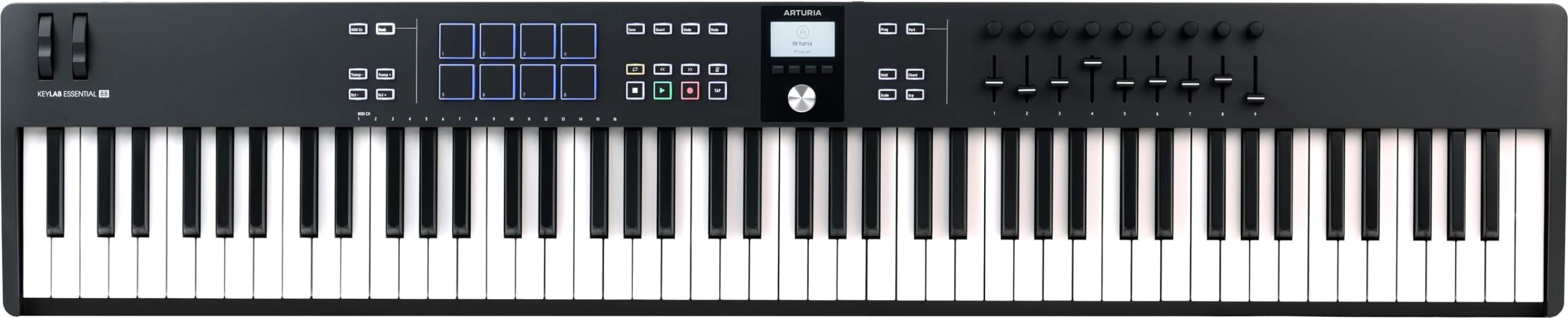 

ARTURIA MIDI keyboard controller KeyLab Essential 88 mk3 BK
