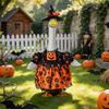 Halloween Porch Goose Costume Dress with Hat Festive Yard Decoration Outfit Suitable for Large Outdoor Goose or Bird Holiday Display