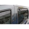 J&J AUTOMOTIVE Air Deflectors for Dacia Duster 2010-2017 4pcs Smoked Reinforced Acrylic - Easy Installation