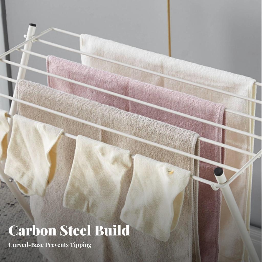 Clothes Desiccating Rack | Compact Design, Freestanding, Foldable