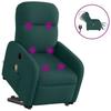 Vidaxl Lift Recliner Massage Chair, Electric, Reclining, Green