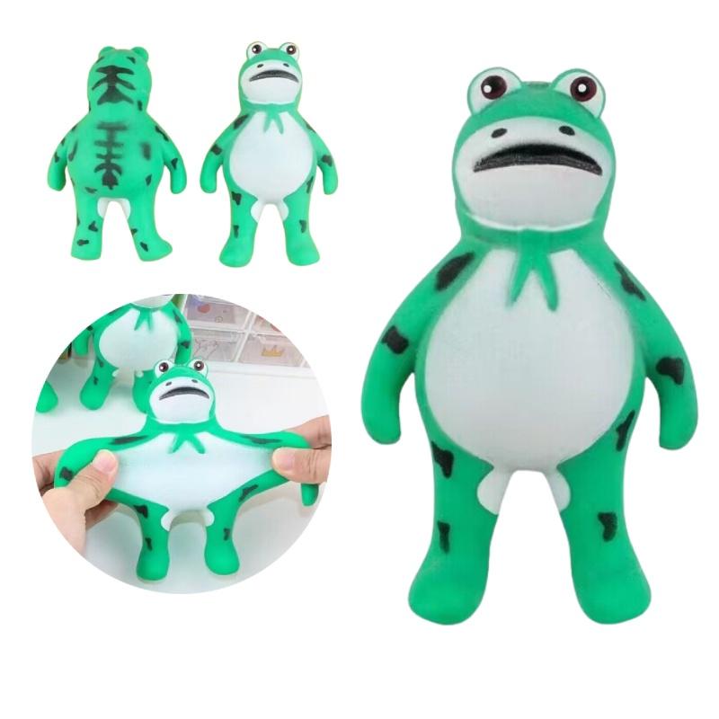 Kreatives TPR Frosch Quetschspielzeug zur Stressbewältigung Großhandel von der Fabrik in Zhejiang