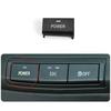 Car Center Console Switch Button Multi-Function Switch Power Button Compatible with BMW 3 Series E90 E92 E93 M3 2005 2206 2007 2008 2009 2010 2011