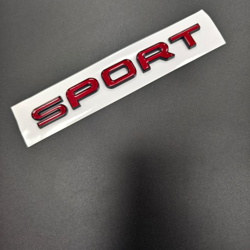 Car Accessories Sticker Styling ABS 3D Chrome Auto Car Trunk Racing Sport Word Letter Logo Emblem Badge Decal Sticker