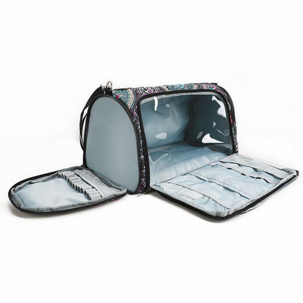 Knitting Yarn Organizer Multifunctional Crochet Yarn Tote Bag Oxford Cloth Knitting Project Storage Bag for Thread Sewing Tools