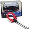 Sports Red Tow Hook Ring For Hyundai Veloster Genesis Coupe, Kia Soul Sportage..