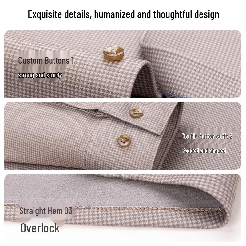 Shanshan Men's Thermal Wool Blend Shirt