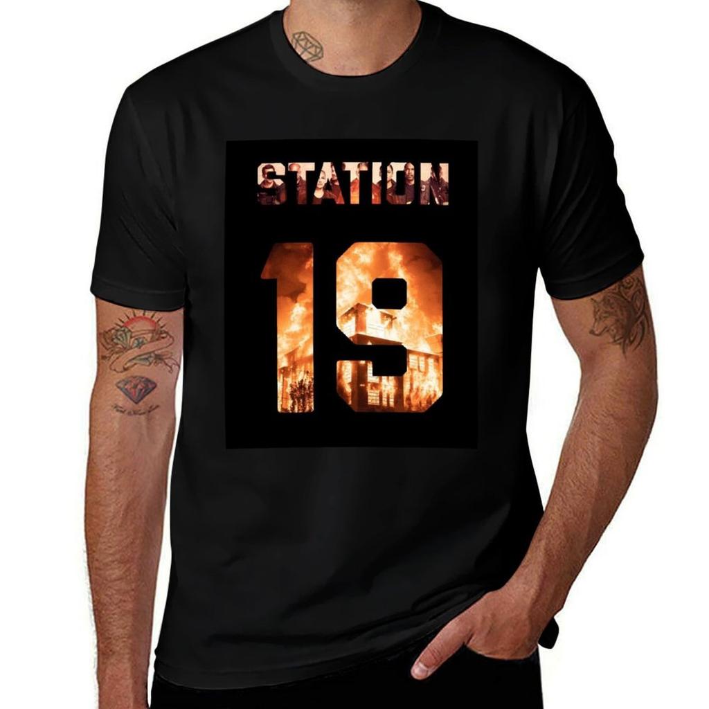 Station 19 Tshirt Plus Size Everyday Tee Shirt