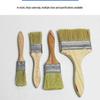 Medium Thickness Wood Handle Paint & BBQ Brush, 1-8 Inch Bristles Variety Pack
