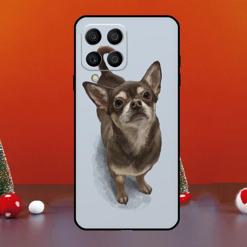 Chihuahua Dog For Samsung Galaxy M06 M16 M14 M34 M54 M11 M21 M31 M13 M33 M35 M53 M55 M15 M12 M32 M52 Case