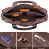 Milin Men's Leather Business Briefcase