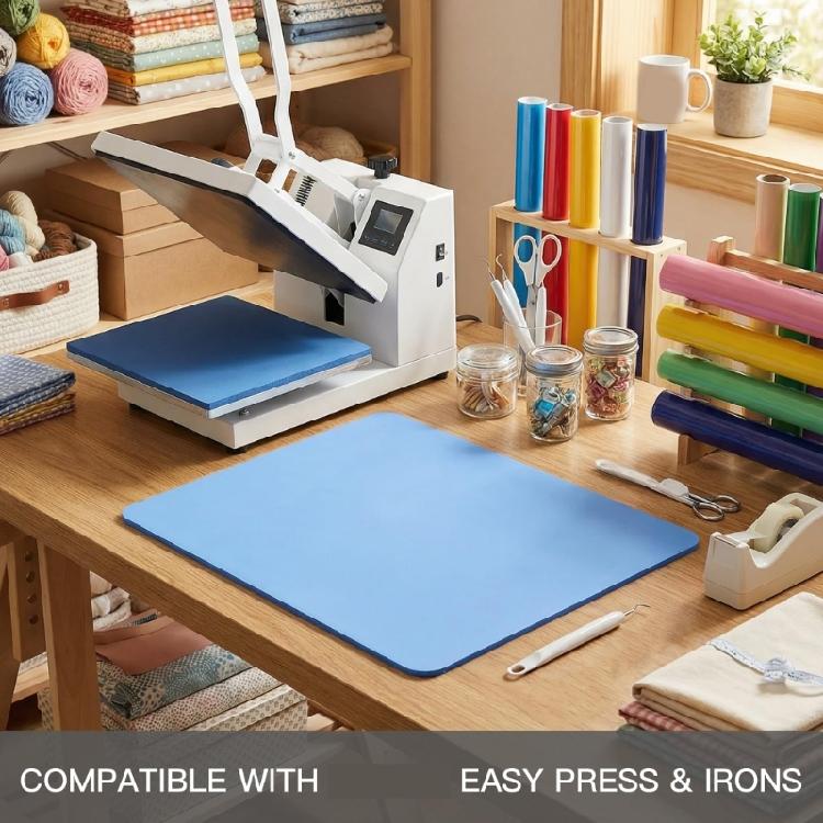 Rutschfeste Silikonmatte für Heißpressmaschine Für Sublimationsdruck Und Projekte