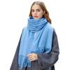 Scarf Shawl Premium Versatile Solid Color Scarf Women's Winter New Men's Cashmere Scarf