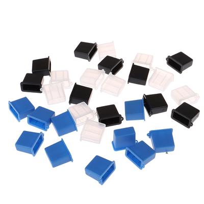 10Pcs High Quality Durable New USB Type A Male Anti-Dust Plug Stopper Cap Cover Protector