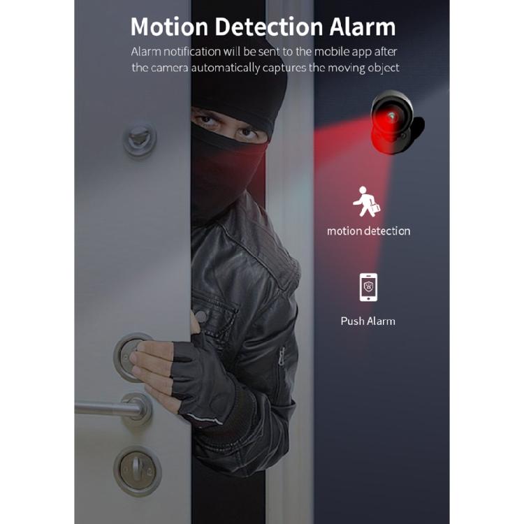 WiFi Surveillances Camera Indoor Camera With Night Sights Human Detection Easy Installation Remote Monitoring Camera