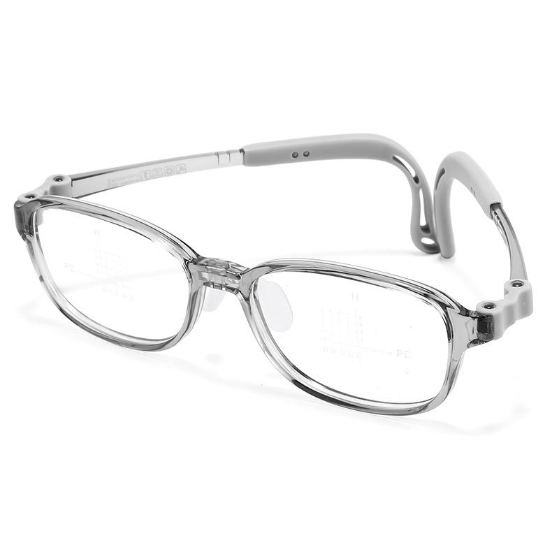 Ultralight Myopia Glasses for Teens - Screwless TR Frame, Safe Sports Design T048ET