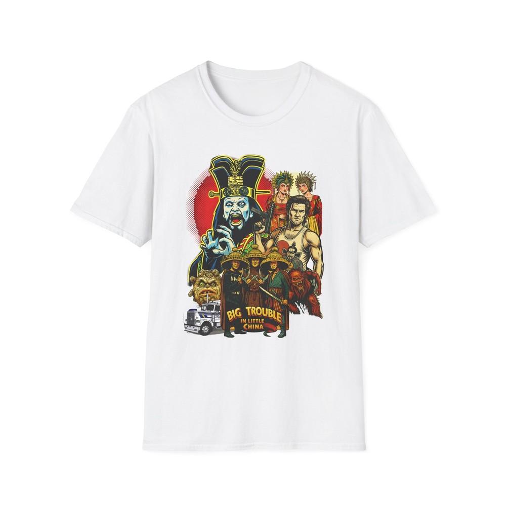

Big Trouble in Little China T-Shirt, Jack Burton Movie Tee, Retro Cult Classic M