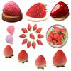 Simulated Fruit Silicone Mold Diy Fruit Dessert Mousse Cake Mold Candle Aromatherapy Soap Silicone Mold Home Decoration Mold